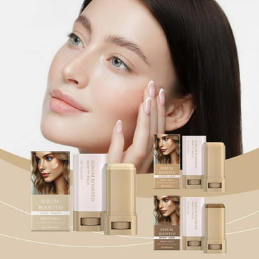 Beauty Balm Serum Boosted Skin Tint - Skin Tint Foundation Stick - Tinted Serum Foundation Balm - Moisturizing Concealer Stick, Full Coverage, Natural Finish Makeup (#03, 18g/0.63oz)