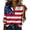 Z4-Multicolor-wiyuqeen shirt Camisa Jeans Para Mujer, variant on Wiyuqeen American Flag T Shirt Womens Tops Long Sleeve Satin Silk Button Down Shirts Casual Business Dressy Blouses 4th of July Outfits Multicolor XXL