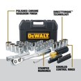 thumbnail image 3 of Juego de herramientas DEWALT Mechanics, 49 piezas, 1/2" Drive (DWMT45049), 3 of 6