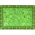 thumbnail image 1 of Ahgly Company Indoor Rectangle Animal Green Traditional Area Rugs, 5' x 7', 1 of 1