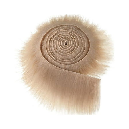 Faux Fabric Shaggy Patches Fabric Precut Strips Crafting Sewing Artificial Fabric Patches Fuzzy for Holiday Hat Shoes Khaki Faux Fabric Shaggy Patches Fabric Precut Strips Crafting Sewing Artificial Fabric Patches Fuzzy for Holiday Hat Shoes Khaki