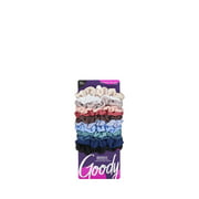 Goody Value Super Strong and Super Stretchy Skinny Scrunchie for Thick Hair, 12 Pieces