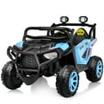 thumbnail image 5 of Joyracer 800W Ride on UTV, 4WD/2WD Switchable 24 Volt Ride on Toys with Remote Control, 2-XL Seater Electric Car for Kids, Power Car Wheels with Music, Bluetooth, MP3, USB, Horn, Light, Blue, 5 of 10