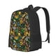 thumbnail image 1 of Disketp Hawaiian Culture Symbols Mochila Minimalista de Gran Capacidad, Mochila de Viaje para Escuela, Trabajo o Uso Diario, 1 of 6