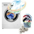 thumbnail image 3 of Dryer Balls Laundry Reusable, XL Wool Dryer Balls Cute, Fabric Softener Ball, Extra Large Dryer Balls with Animal Pattern, Organic Wool - Dry 1000+ Loads(6 Pack Sheep Pattern), 3 of 8