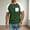 Army Green, variant on Men's T-Shirts Plus Size Short Sleeve Tee Mens Basic Pocket Solid Color Tops Slimming Waffle Henley Stretch Shirts Pink