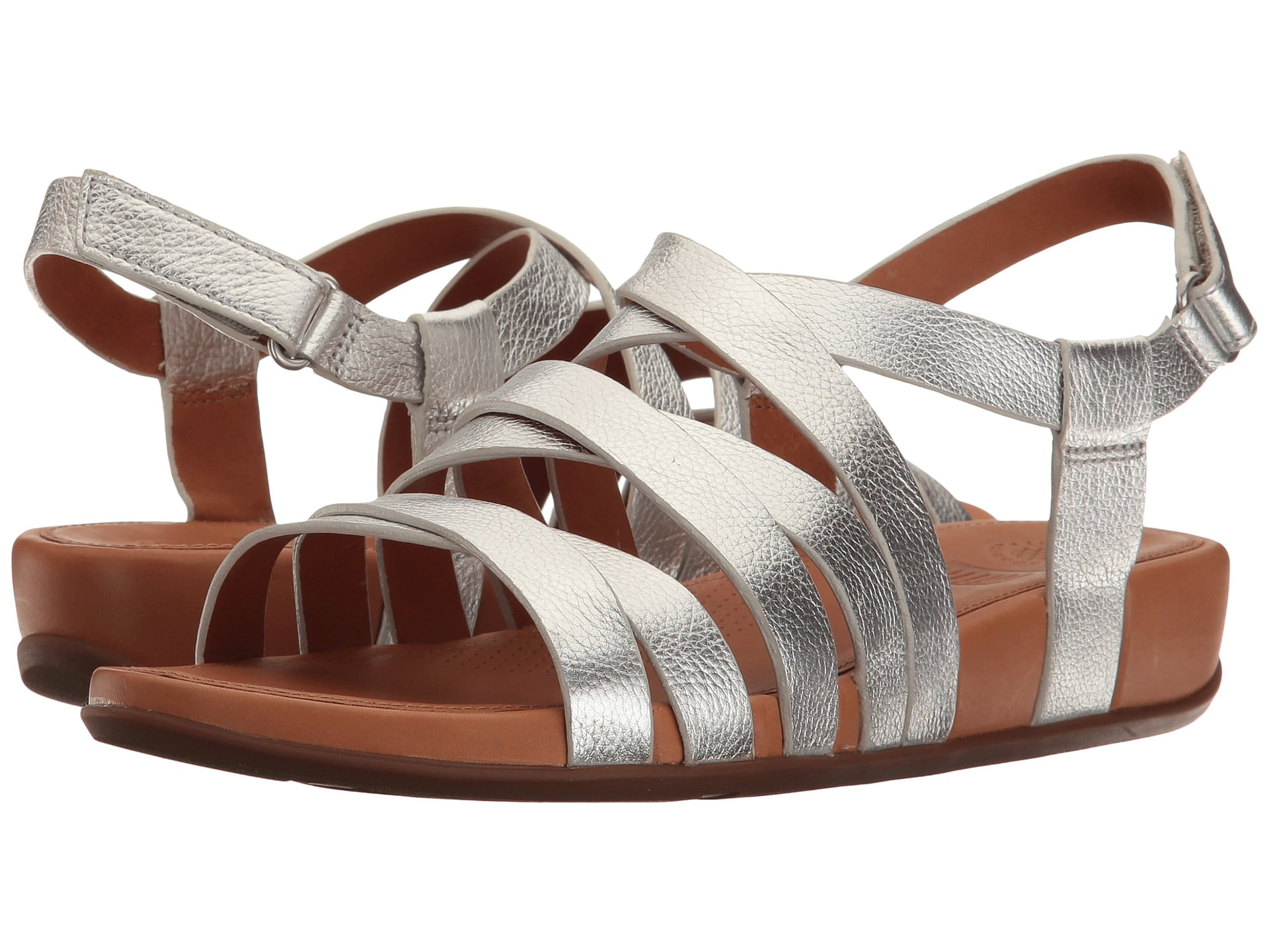 FitFlop Womens LUMY LEATHER GLADIATOR SANDALS E43 011 Walmart