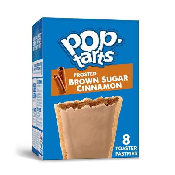 Pop-Tarts Frosted Brown Cinnamon Sugar Breakfast Toaster Pastries (Pack of 20)