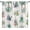 Cactus-1, variant on Cactus Valance Curtains for Living Room Bedroom, Boho Succulent Kitchen Curtains Valances, Watercolor Botanical Exotic Plants Curtain Valances for Windows Bathroom, 1 Panel 52"x18", Green White