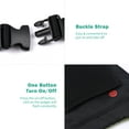 thumbnail image 3 of LED Flashing Bike Vest LED Direction Indicator Flashing Vest Safety Vest for Cycle at Night LED Light Up Safety Vest for Night Cycle Warning High Visibility, 3 of 7
