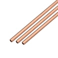 thumbnail image 1 of Uxcell tubo de cobre redondo de 500mm 3 piezas 4mm(ID)x5mm(OD)x500mm(L), 1 of 3