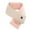 Pink, variant on Usb Heated Scarf for Mens and Womens Short Splicing Together Three Temp Setting Solid Electric Heated Neck Warmer Washable Skiing Warm Winter Heating Scarves（No Power Bank） Pink