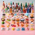 thumbnail image 1 of Mini casa de muñecas bonita, comida de supermercado, aperitivos, Mini pastel, bebidas para Barbie, accesorios de cocina Sailing Electrónica, 1 of 4