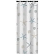 thumbnail image 3 of Tuvgenk Fabric Shower Curtains Minimalist Bathroom Waterproof Bath Curtain Mildew Resistant Blue Quick Dry Bath Drapes 32x71 inch, 3 of 5