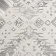thumbnail image 6 of SAFAVIEH Ebony Priscilla Oriental Area Rug, Ivory/Grey, 6' x 6' Round, 6 of 10