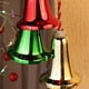 thumbnail image 5 of Santa Claus Campana de trineo de Navidad, guirnalda de campanas, colgantes decorativos, decoración de hierro, puerta de árbol para el hogar, 5 of 5