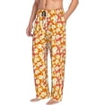 thumbnail image 6 of Naloa Orchids Flowers Pajama Pants Men, PJ Bottoms, Sleep & Lounge Pants-XX-Large, 6 of 6