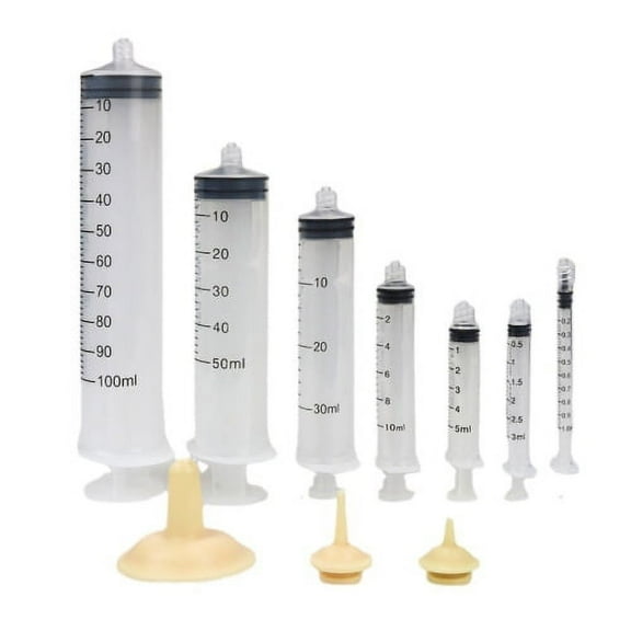 Zhaomeidaxi 1 Set Pet Medicine Feeding Syringe Pet Water Medicine Milk Syringe with Precise Scale Pet Pill Liquid Syringe Dispenser Tools for Birds Cats Dogs