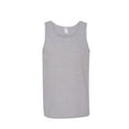 thumbnail image 2 of Gildan Men's Tank Top - 5200 | Comfortable Sleeveless Shirts | Sport Grey Color, Bulk 6 Pack, Size-L, 2 of 5