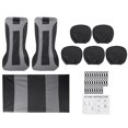 thumbnail image 2 of Car Seat Covers Universal Fit Full Set Car Seat Protectors Seat Accessories - 9PCS, 2 of 8