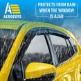thumbnail image 3 of AEROGUYS Extra Durable Window Deflectors Tape-On Window Visors Rain Guards Fit for Subaru Impreza 2017-2023 Hatchback, Sun Visors, Wind VentVisors, Exterior Car Accessories - 4 pcs. AG0550, 3 of 9