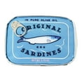 thumbnail image 1 of Fiudx Bolsa de Sardinas, Elegante Estuche para Cosméticos Bordado, Espacioso Necceser de Viaje, Elegante Estuche para Maquillaje con Estampado de Peces, Ideal para Uso Diario, Ideal Como Regalo, Mate, 1 of 1