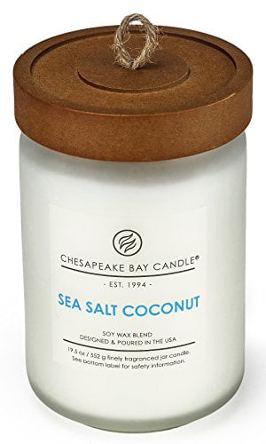 Chesapeake Bay Candle Scented Candle Sea Salt Coconut Small 2-Pack