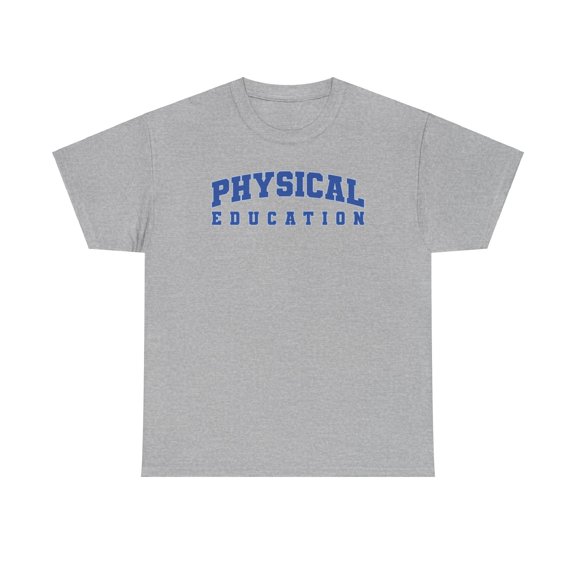 Physical Education Teacher PE Shirt Gifts Tshirt Crew Neck Short Sleeve
