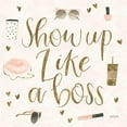thumbnail image 2 of Jackson, Jenaya 15x15 White Modern Wood Framed Museum Art Print Titled - Boss Ladies VII Pink, 2 of 4