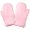 Pink, variant on dianhelloya Adults Mittens Thickened Stretchy Soft Fuzzy Cozy Cold Resistant Solid Color Windproof Winter Women Gloves for Outdoor 1 Pair Light Grey