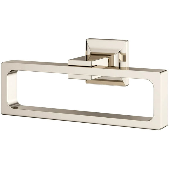 Pfister Brb-Vrv Verve 7-1/4" Wall Mounted Towel Ring - Nickel