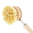 thumbnail image 6 of Cheers.US Natural Dish Brush with 2 Replacement Heads, Kitchen Eco Bamboo Scrubber Brushes, Extra Plant Sponge, Plastic Free Washing Up, Zero Waste Cleaning, 6 of 7