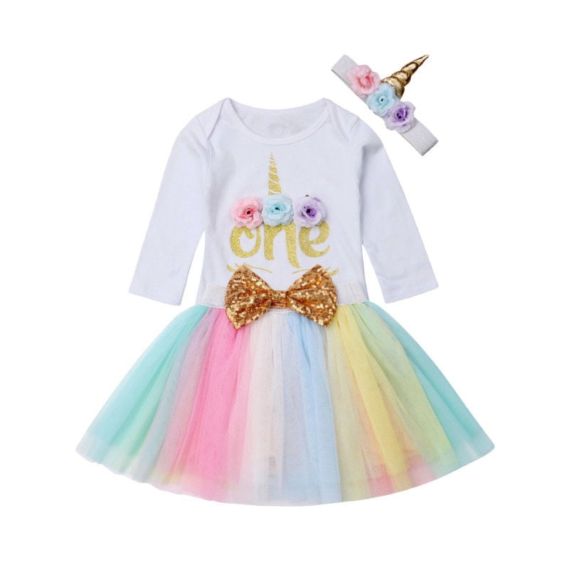 unicorn one year old outfit