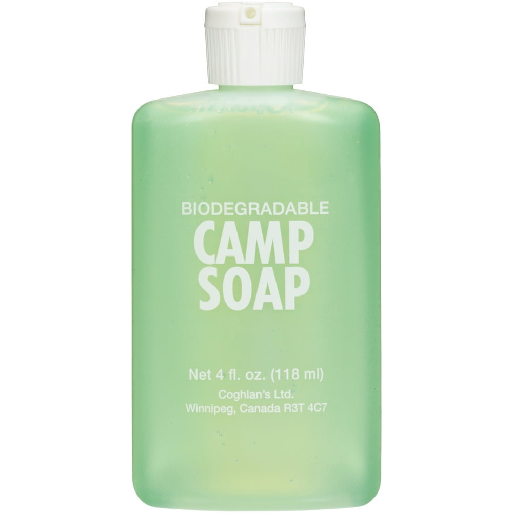 Coghlan's 4 fl. oz. Camp Soap For Washing Hands, Cleaning Dishes and