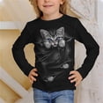 thumbnail image 3 of Ropa para niños de 8 a 14 años, linda camiseta de otoño 2023, informal, con estampado de manga larga, camisetas blancas de moda, ropa para niñas, 3 of 5