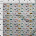 thumbnail image 3 of oneOone Viscose Chiffon Gamboge Yellow Fabric Writing Text Sewing Craft Projects Fabric Prints By Yard 42 Inch Wide, 3 of 4