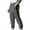 Dark Gray, variant on Inleife Mens Pants Men Color-Matching Pockets Corset Pull Rope Fashion Casual Comfort Pants