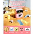 thumbnail image 4 of Phomemo M110 Label Makers - Barcode Label Printer Bluetooth Portable Thermal Printer for Small Business, Address, Logo, Clothing, Mailing, Sticker Printer for Phones & PC, Black, 4 of 8