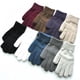 thumbnail image 1 of Guantes de punto lisos para mujer, de lana, cálidos, de invierno, con dedos completos, 1 of 5