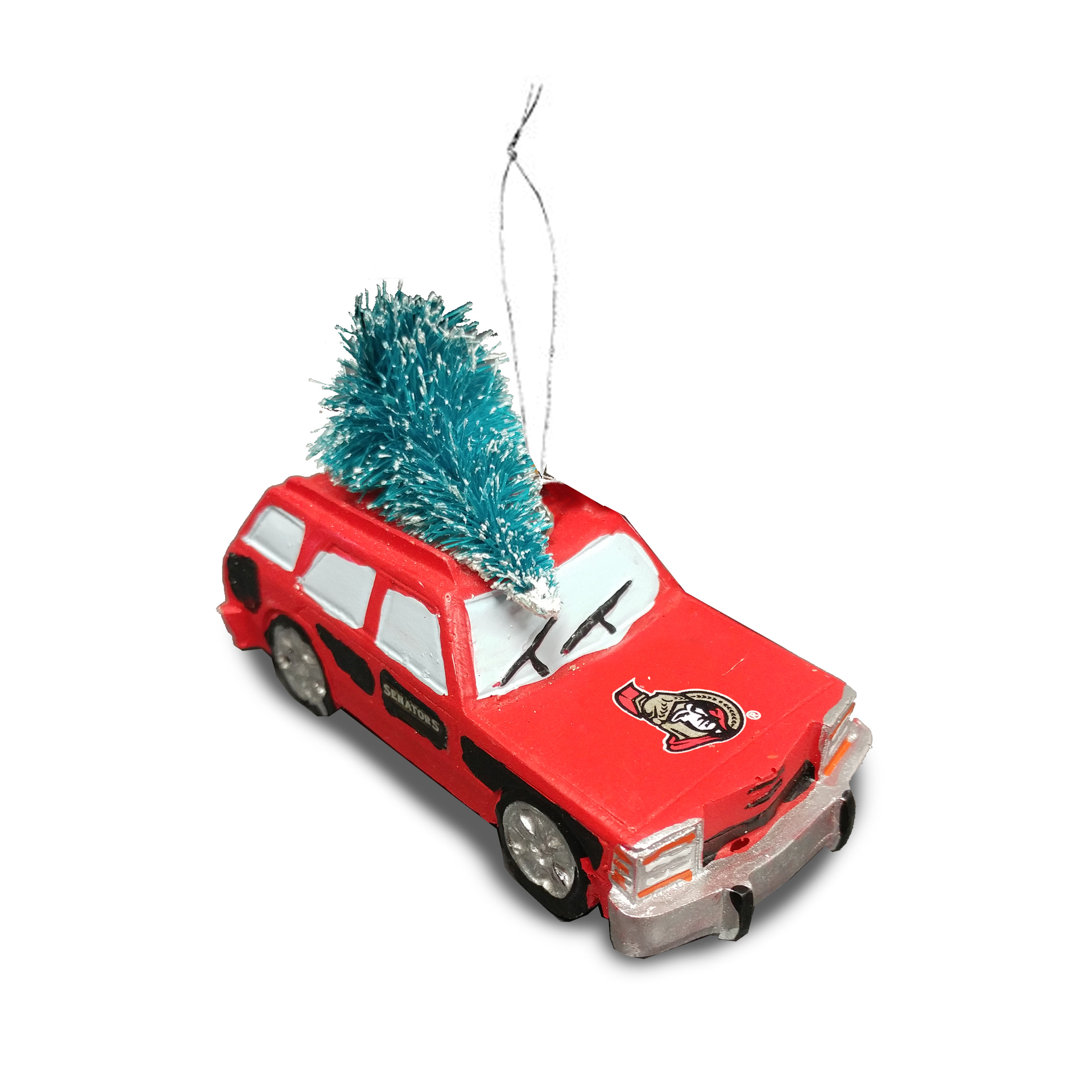 Forever Collectibles Ottawa Senators NHL Station Wagon Tree Ornament