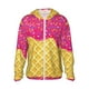 thumbnail image 1 of Fotbe Red Ice Cream Chaqueta con Protección Solar UPF 50+ para Hombre y Mujer, Camisa con Capucha y Bolsillos-Medium, 1 of 7