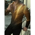 thumbnail image 1 of Camisa de hombre casual al aire libre rosa figura geométrica capaz suave diseño de diseñador nueva primavera verano talla grande, 1 of 6