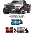 thumbnail image 4 of QualitChoice RCGOFOLLOW Aluminum Alloy Wheelbase Steering Link Rod Set Rc Steering Link Rod Set For 1/16 Rc Steering Link Rod Set HQ, 4 of 6
