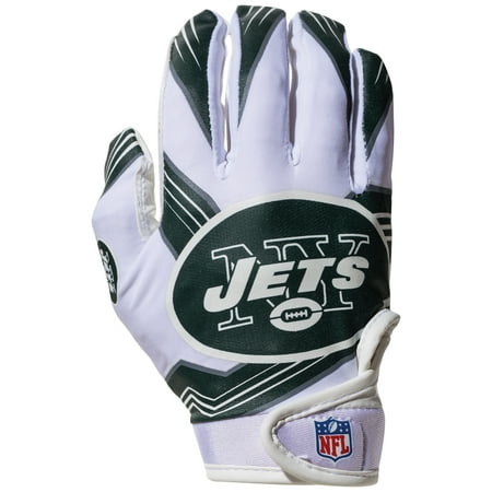 Franklin Sports NFL New York Jets Youth Football Receiver (Best Wide Receiver Gloves 2019)