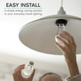 thumbnail image 5 of Luxrite A19 LED Dimmable Light Bulbs 15W=100 Watt Equivalent 3000K Soft White, 1600 Lumens, E26, 6-Pack, 5 of 7