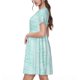 thumbnail image 2 of Balery Blue Bright Vestidos sueltos de manga corta para mujer, vestidos de verano 2025, vestidos casuales de corte A con vuelo., 2 of 6