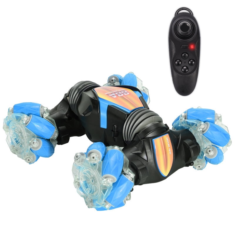 Alextreme Remote Control Car Stunt Car Rotating Stunt Twisting High Speed Vehicle For Kids