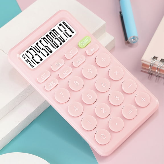 Ywuzuh Financial Calculator Easy to Read LCD Display, Big Buttons, for Home, Office, S chool, Class and Business