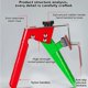 thumbnail image 5 of Drawer Clamps for Woodworking, Stainless Steel Cabinet Installation Clamps, Adjustable Drawer Cabinet Hardware Tools for Desks and Tables, 5 of 5
