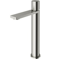 VIGO Gotham Single Handle Single-Hole Bathroom Vessel Faucet in Brushed Nickel
